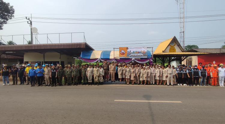 ศูนย์ปฎิบัติการป้องกันและลดอุบัติเหตุทางถนนช่วงเทศกาลสงกรานต์ 2567 ณ ศูนย์ต้นยาง อำเภอครบุรี จังหวัดนครราชสีมา