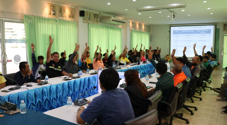 ประชุมคณะกรรมการจัดการชลประทาน(JMC)การบริหารจัดการน้ำฤดูฝนปี 2567 