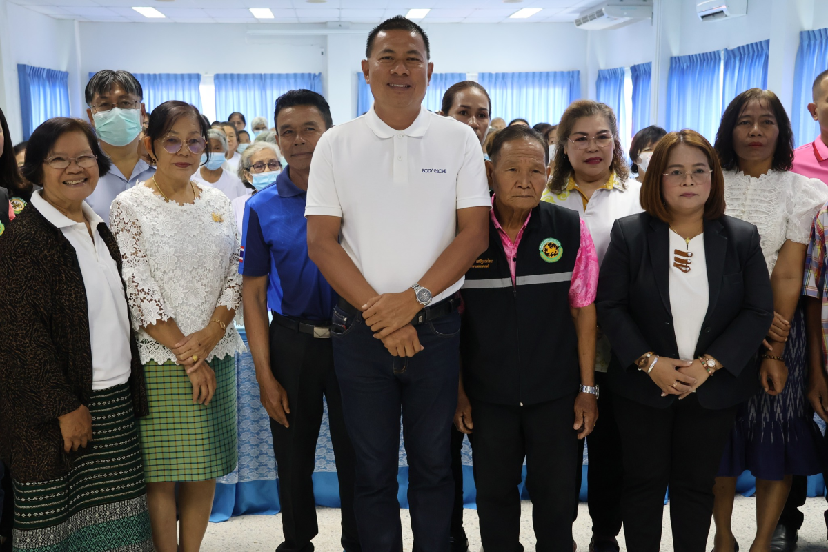 โครงการส่งเสริมสุขภาพจิตของประชาชนกลุ่มผู้สูงอายุ(สร้างสุขด้วยธรรมปัญญา) 