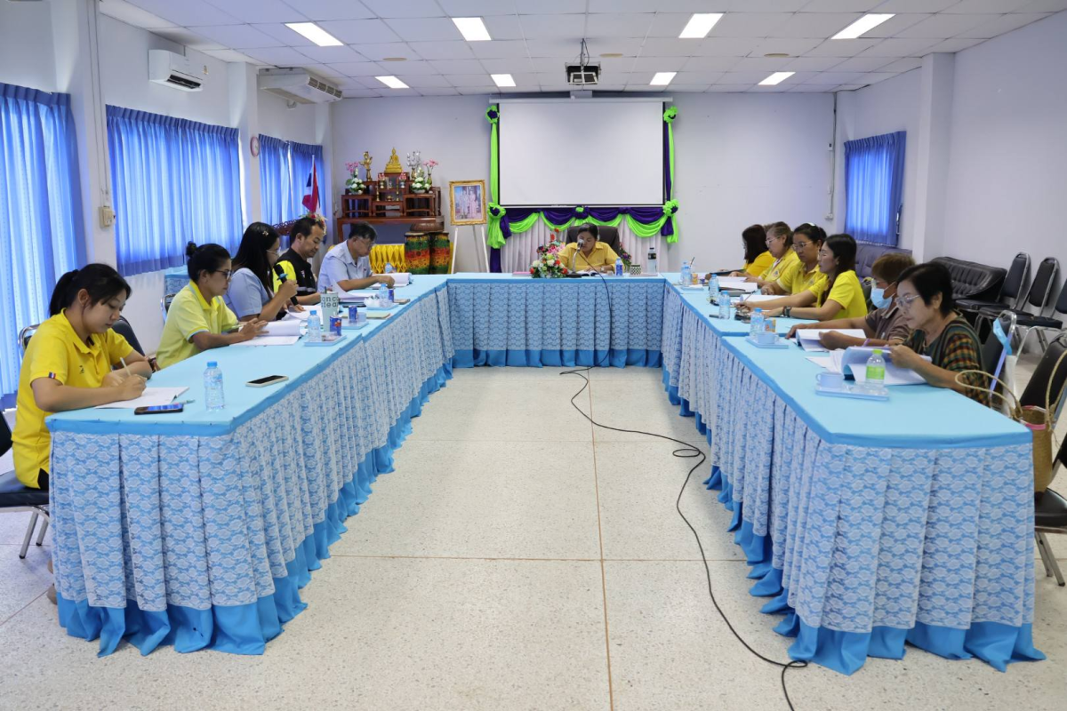 ประชุมเพื่อพิจรณาอนุมัติแผนการดูแลรายบุคคลและค่าใช้จ่ายตามแผนการดูแลรายบุคคลสำหรับผู้สูงอายุที่มีภาวะพึ่งพิง ปี พ.ศ. 2568