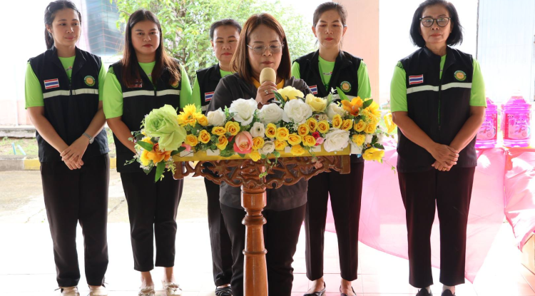 พิธีเปิดโครงการศูนย์พัฒนาเด็กเล็กปลอดโรค ศูนย์พัฒนาเด็กเล็กเทศบาลตำบลจระเข้หิน