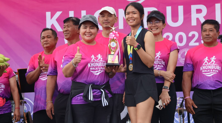 งาน"KHONBURI WALK&RUN" ณ เขื่อนมูลบล ตำบลจระเข้หิน อำเภอครบุรี จังหวัดนครราชสีมา