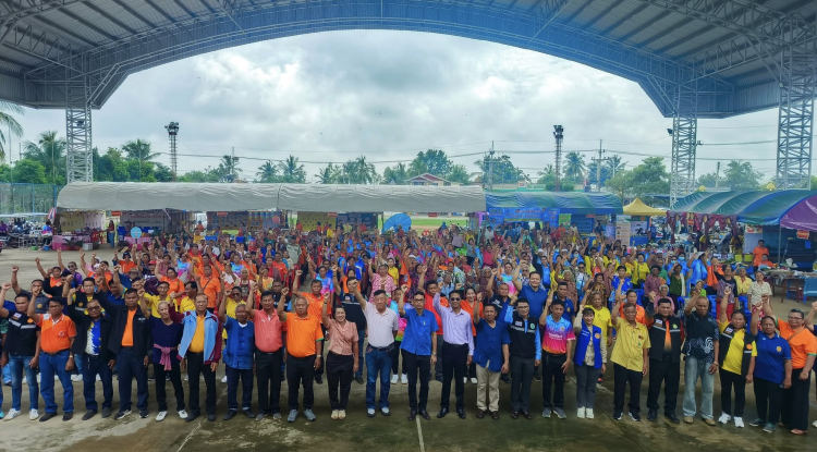 งานสร้างสุขภาพดีสิ่งแวดล้อมดีตามวิถีคนเทศบาลไทรโยง-ไชยวาล ณ อาคารเอนกประสงค์เทศบาลตำบลไทรโยง-ไชยวาล