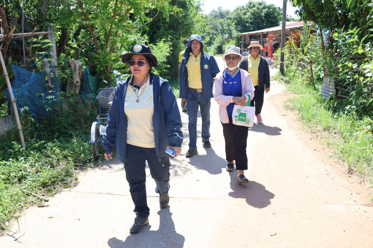 ลงพื้นที่สำรวจถนนที่มีปัญหาน้ำท่วมขังเวลาเกิดฝนตกหนัก