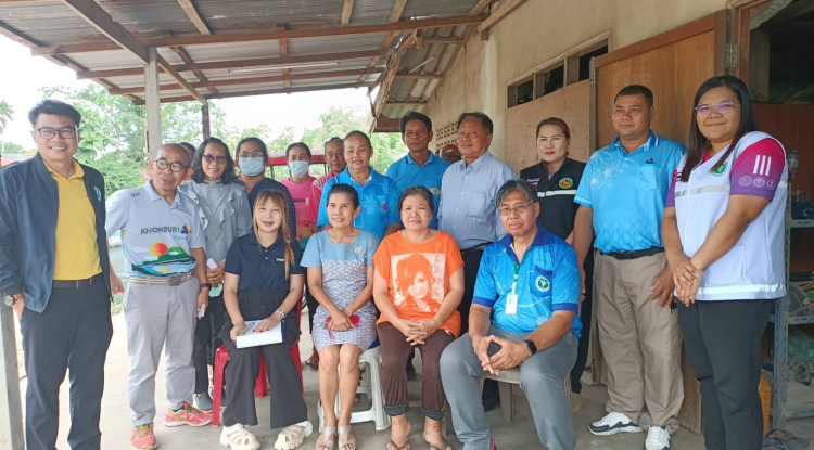 ลงพื้นที่สอบข้อเท็จจริงเพื่อทำการช่วยเหลือผู้พิการเป็นการสร้างรายได้สร้างอาชีพตามโครงการคาร์กิลล์มีทส์ สร้างอาชีพ สร้างรายได้ให้ผู้พิการ ตามมาตรา 35 อำเภอครบุรี ปี 2569 