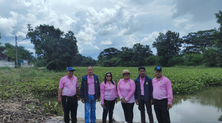 ลงพื้นที่ปรับภูมิทัศน์บริเวณรอบคลองจระเข้หิน เพื่อความสะอาดปลอดภัยและสร้างทัศนียภาพที่ดีให้แก่ชุมชน 