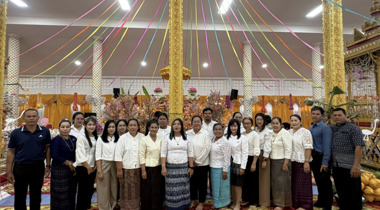 เทศบาลตำบลจระเข้หินร่วมเป็นเจ้าภาพกฐินสามัคคี ประจำปี 2568 ณ วัดสว่างหนองแวง(บ้านไผ่)