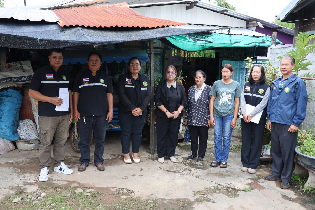 ลงพื้นที่สำรวจผู้ประสบปัญหาทางสังคมกระทรวงการพัฒนาสังคมและความมั่นคงของมนุษย์ เพื่อของบประมาณช่วยเหลือ