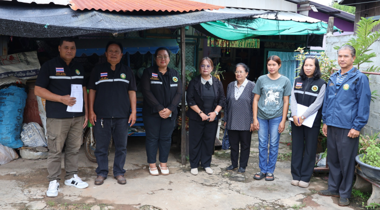ลงพื้นที่สำรวจผู้ประสบปัญหาทางสังคมกระทรวงการพัฒนาสังคมและความมั่นคงของมนุษย์ เพื่อของบประมาณช่วยเหลือ