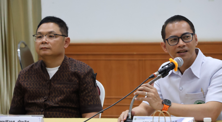 เข้าร่วมในการประชุมผ้าป่าเพื่อพัฒนาโรงพยาบาลครบุรี 