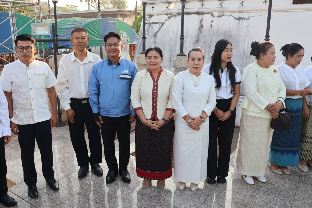 พิธีบวงสรวงอนุเสาวรีย์ท้าวสุรนารี องค์ประจำอำเภอครบุรี ประจำปี 2569 