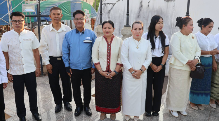 พิธีบวงสรวงอนุเสาวรีย์ท้าวสุรนารี องค์ประจำอำเภอครบุรี ประจำปี 2569 