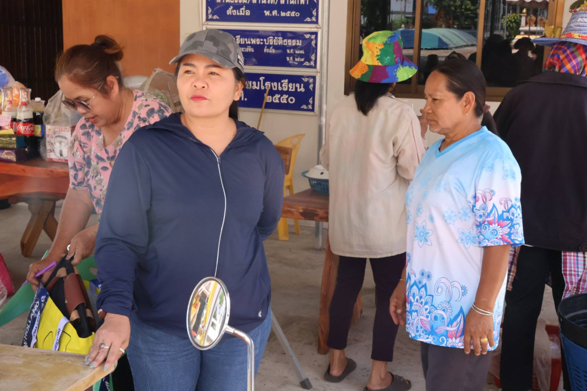 ลงพื้นที่จัดเตรียมสถานที่การจัดกิจกรรมประเพณีสงกรานต์ ประจำปี 2569