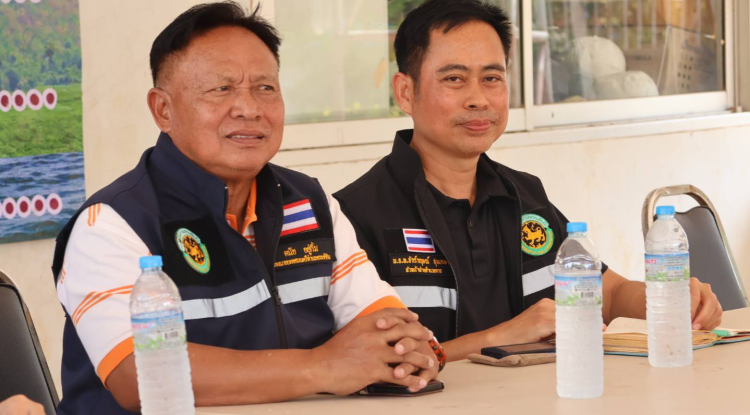 เข้าร่วมการประชุมสัญจรชมรมกำนัน-ผู้ใหญ่บ้านตำบลจระเข้หิน ครั้งที่ 6 