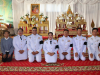 พิธีเจริญพระพุทธมนต์ ทำบุญตักบาตรถวายพระกุศล ฉลองพระชนมายุ ๙๙ พรรษา สมเด็จพระอริยวงศาคตญาณ สมเด็จพระสังฆราช สกลมหาสังฆปริณายก ณ วัดสมุทรการ (แชะ) ตำบลแชะ อำเภอครบุรี จังหวัดนครราชสีมา
