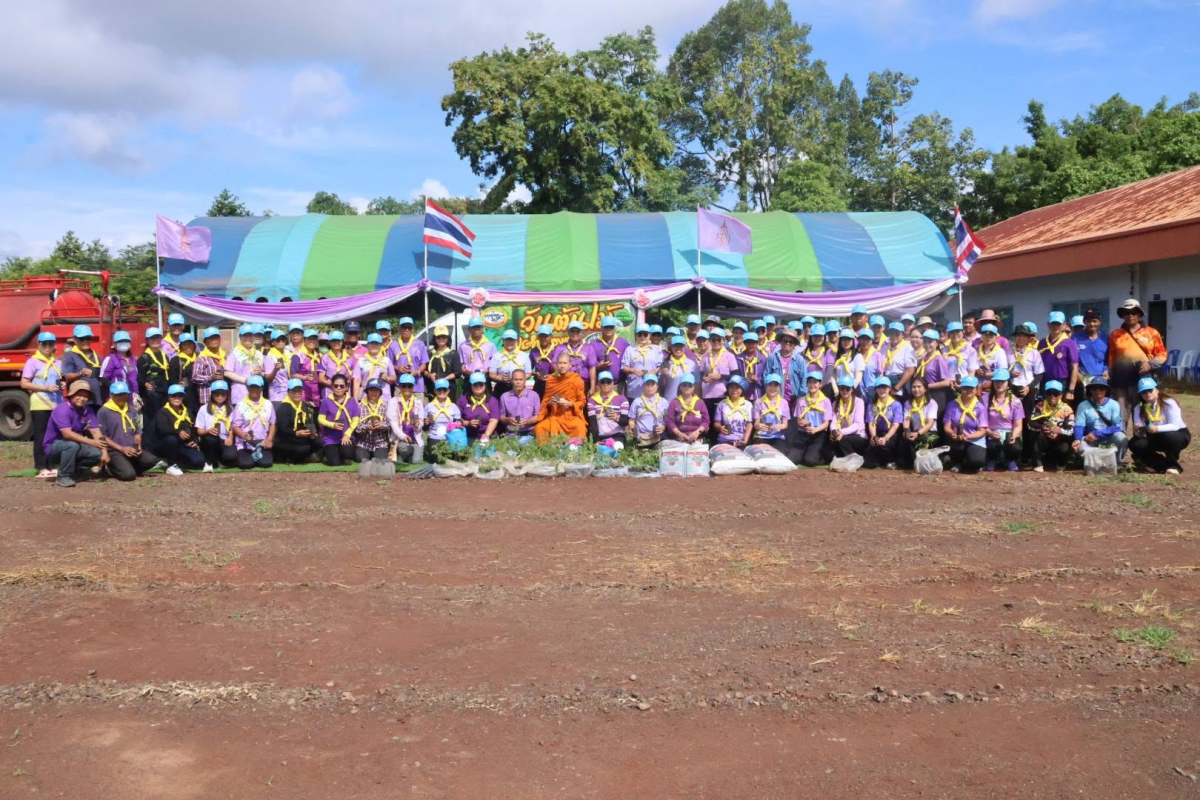 โครงการจัดกิจกรรมวันต้นไม้ประจำปีของชาติเทศบาลตำบลจระเข้หิน 