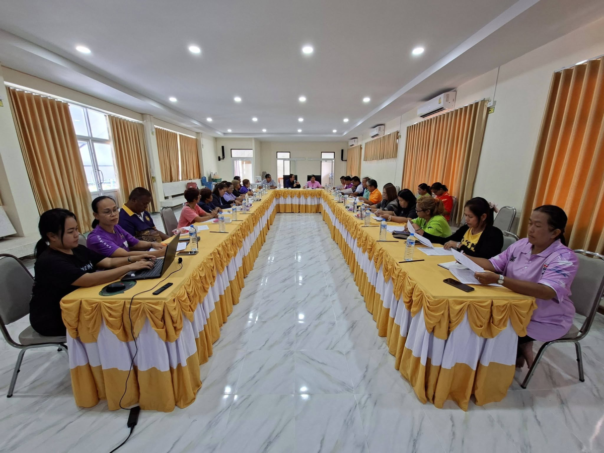 การประชุมคณะกรรมการบริหารและพัฒนาโรงพยาบาลส่งเสริมสุขภาพตำบลจระเข้หิน