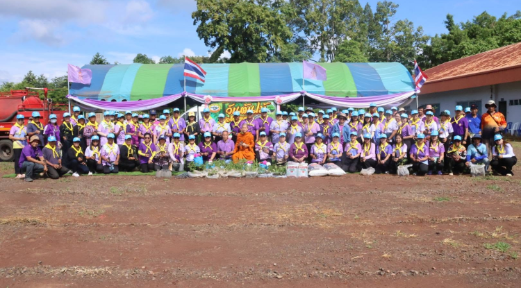 โครงการจัดกิจกรรมวันต้นไม้ประจำปีของชาติเทศบาลตำบลจระเข้หิน 