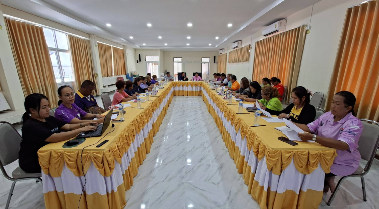 การประชุมคณะกรรมการบริหารและพัฒนาโรงพยาบาลส่งเสริมสุขภาพตำบลจระเข้หิน