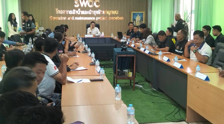 การประชุมการบริหารจัดการน้ำอ่างเก็บน้ำมูลบลในช่วงการเพราะปลูกพืชฤดูฝนปี 2569