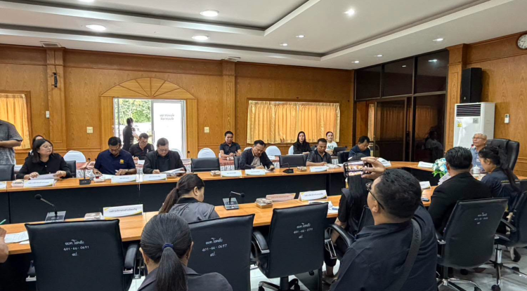 การประชุมแนวทางการเตรียมความพร้อมในการนำขยะมูลฝอยชุมชนเข้าสู่การจัดการขยะมูลฝอย