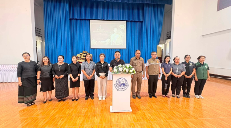 กิจกรรม Kick off การประดิษฐ์ดอกไม้จันทน์ในงานพระราชพิธีถวายพระเพลิงพระบรมศพ สมเด็จพระนางเจ้าสิริกิติ์พระบรมราชินีนาถ พระบรมราชชนนีพันปีหลวง