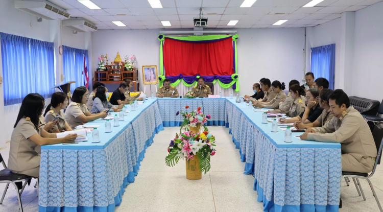 การประชุมคณะผู้บริหาร ผู้อำนวยการกอง หัวหน้าฝ่าย ข้าราชการและลูกจ้างประจำ ครั้งที่ 2/2569 ประจำเดือนกันยายน