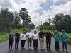 ลงพื้นที่ตรวจรับงานจ้าง การดำเนินการทำถนนราดยาง